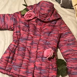 Pink winter coat